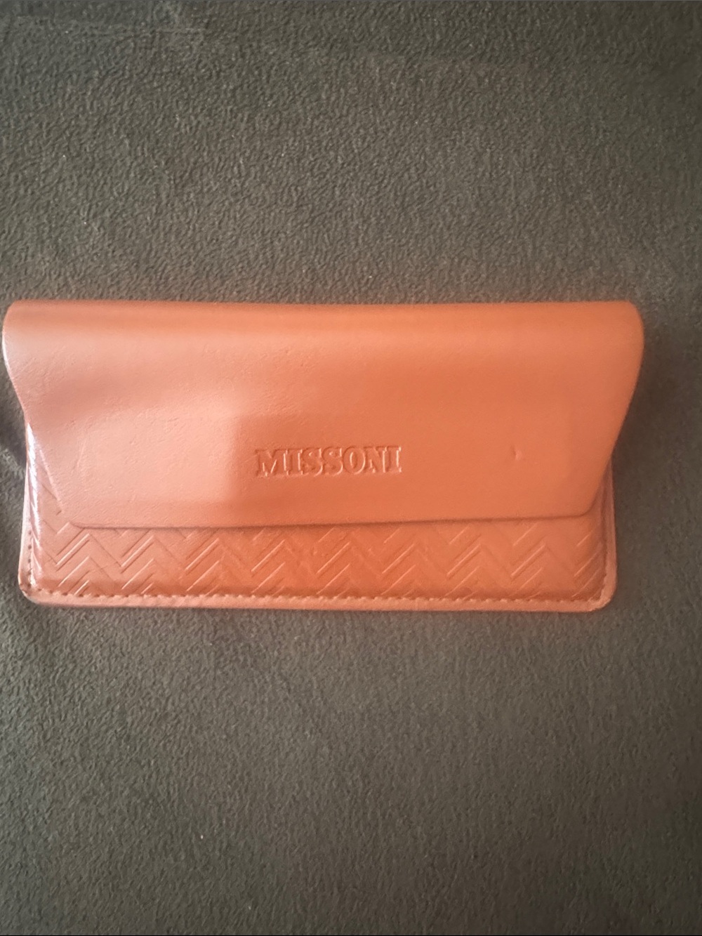 Missoni Leather Sunglass Case